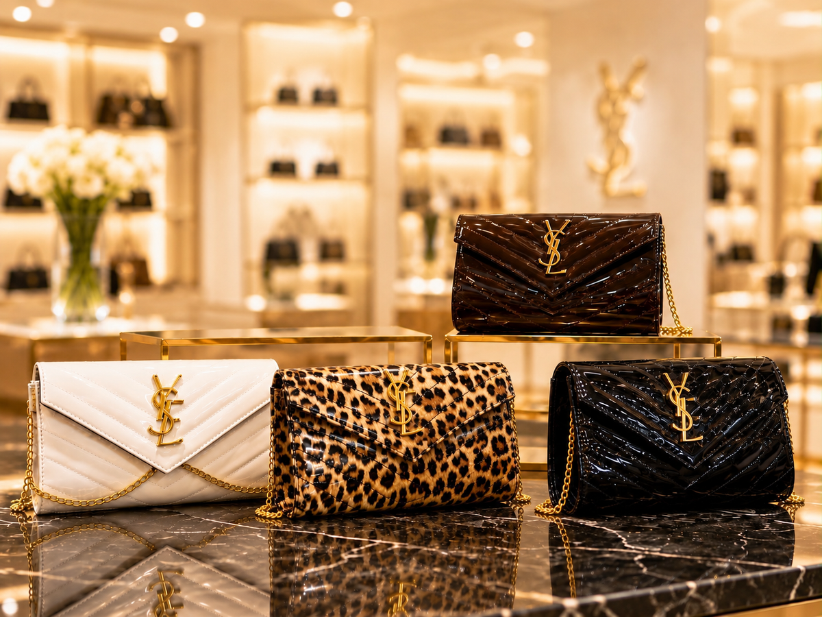 YSL CROSSBODY LEATHER BAG
