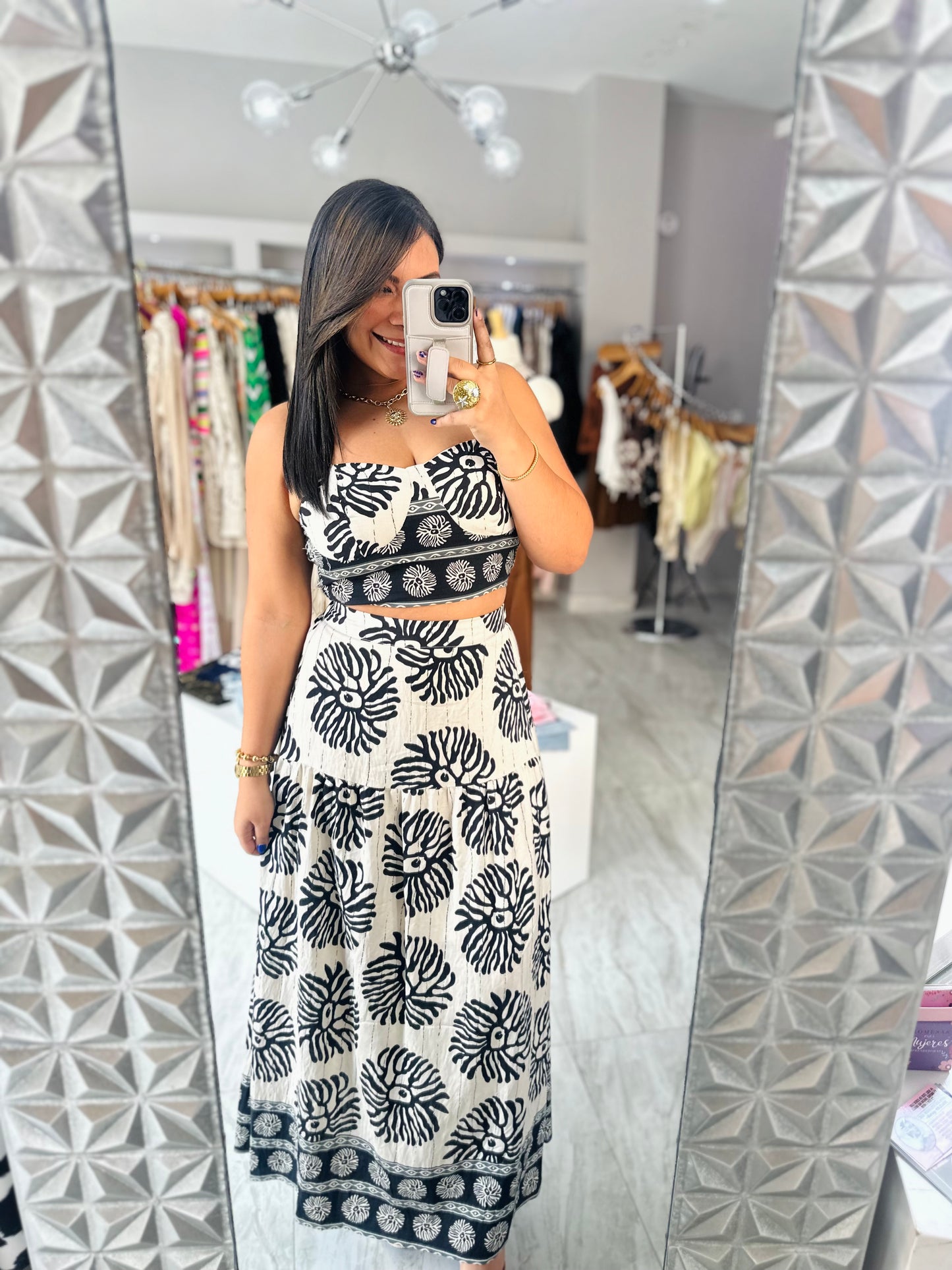 MAXI SKIRT SET
