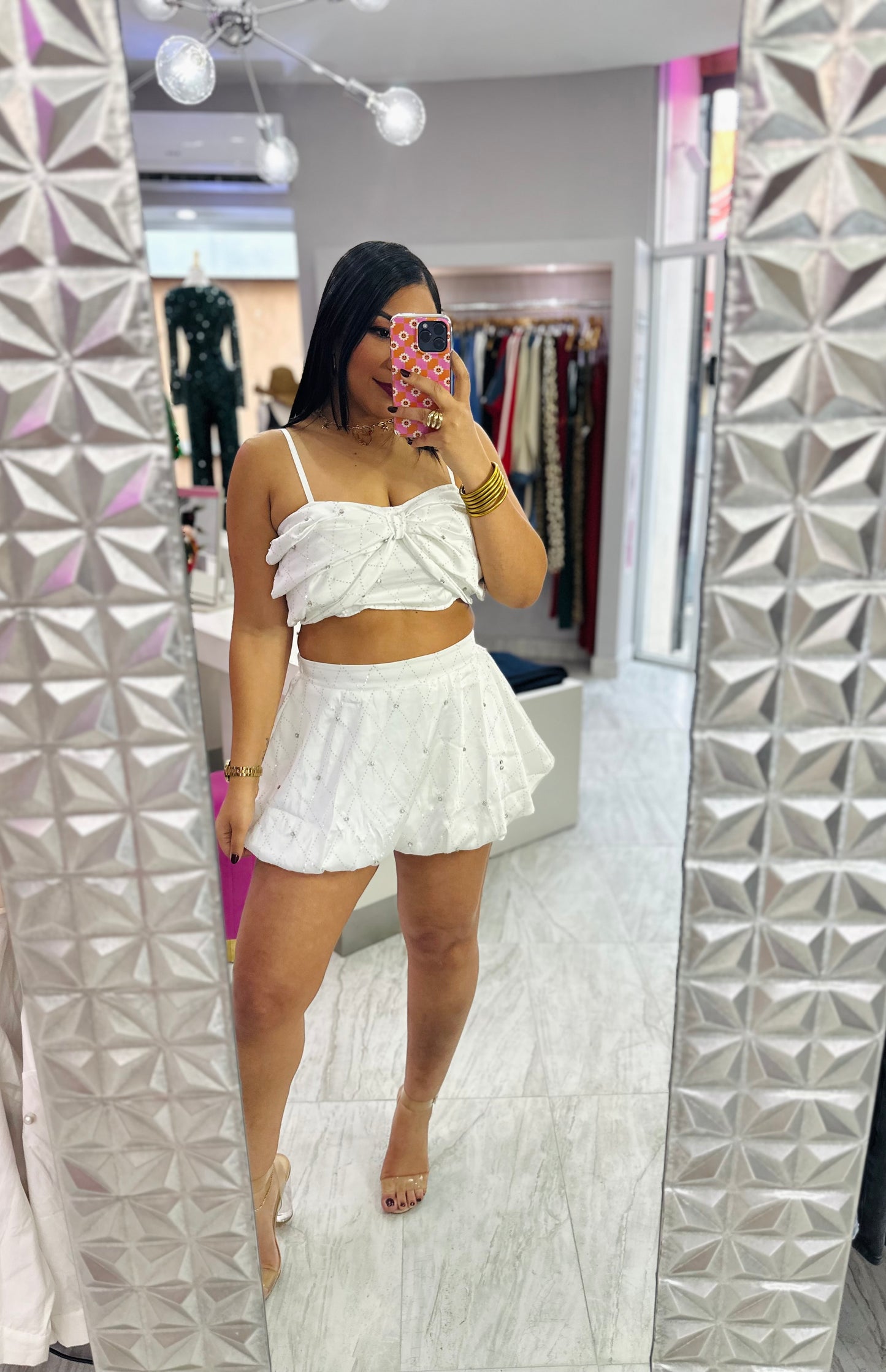 WHITE BUBBLE SET
