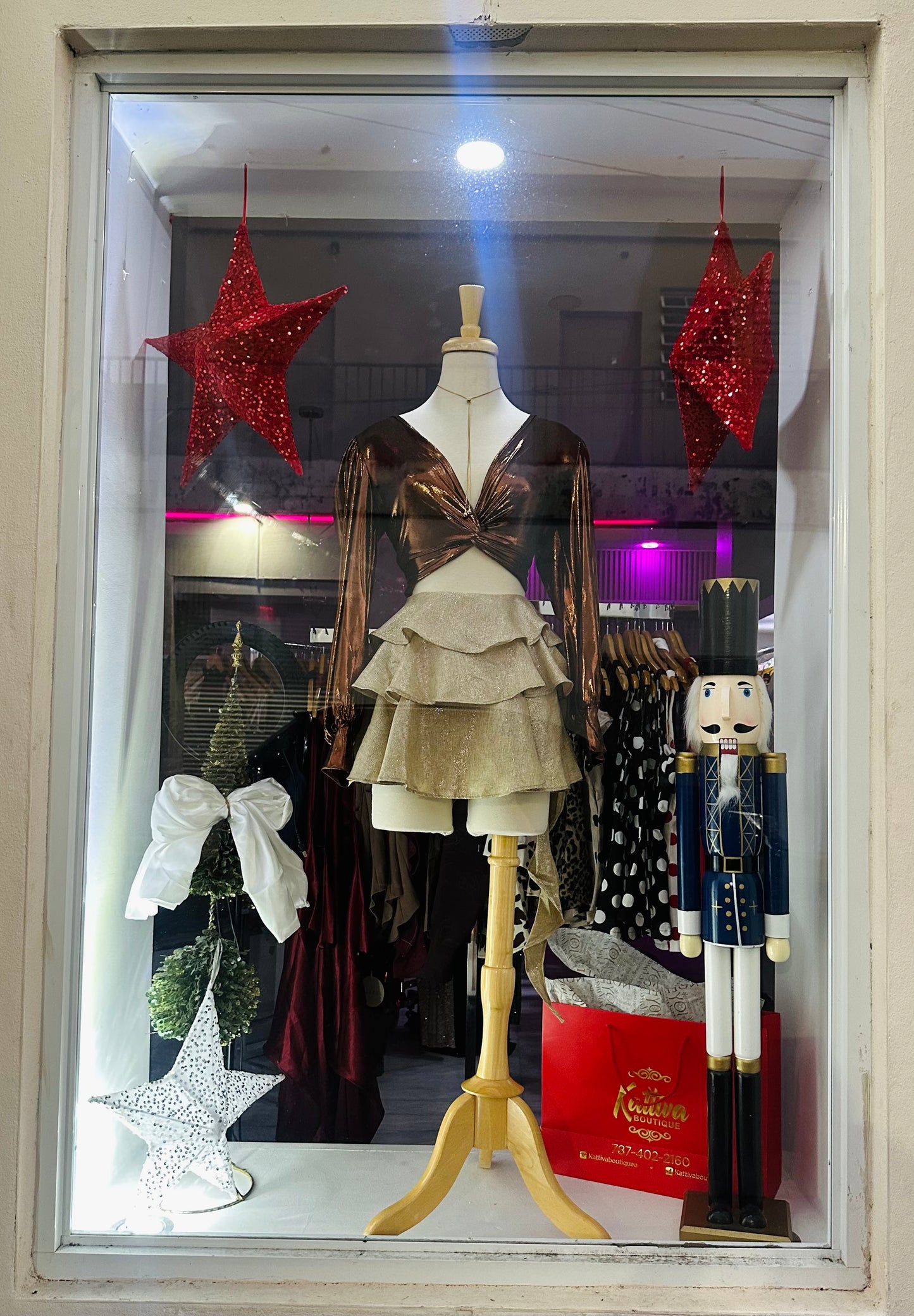 GOLD RUFLLE SKIRT