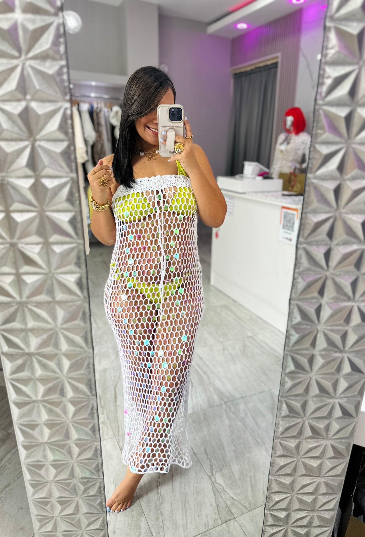 PALMERA CROCHET COVER UP