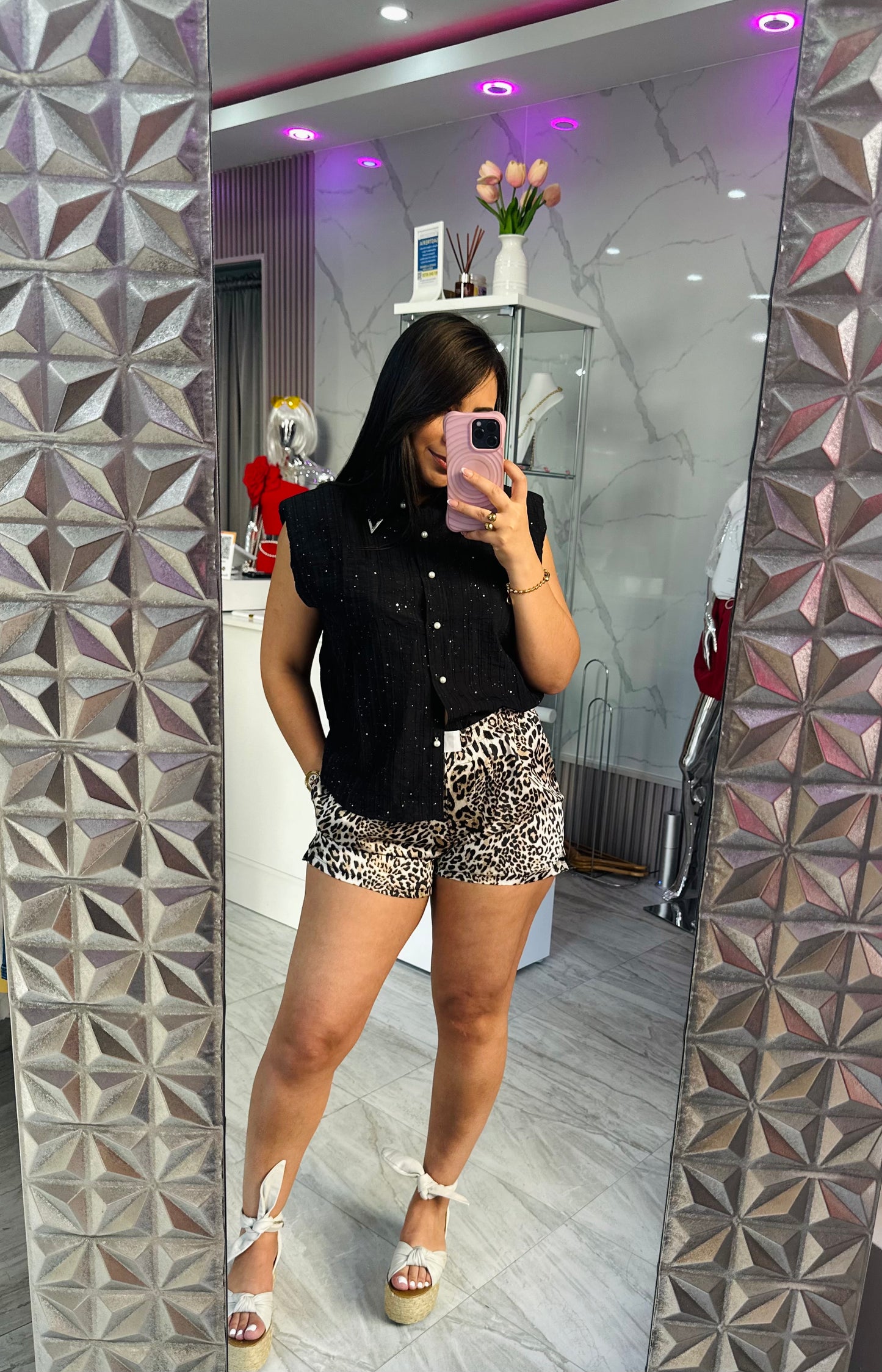SATIN BOXER SHORT