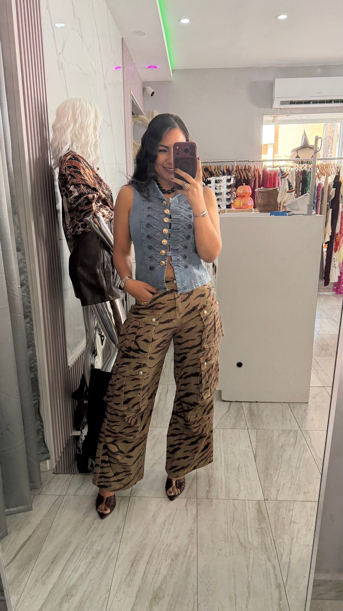 NAPOLEON DENIM TOP