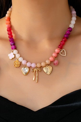 COLLAR COLORES CON LAZO