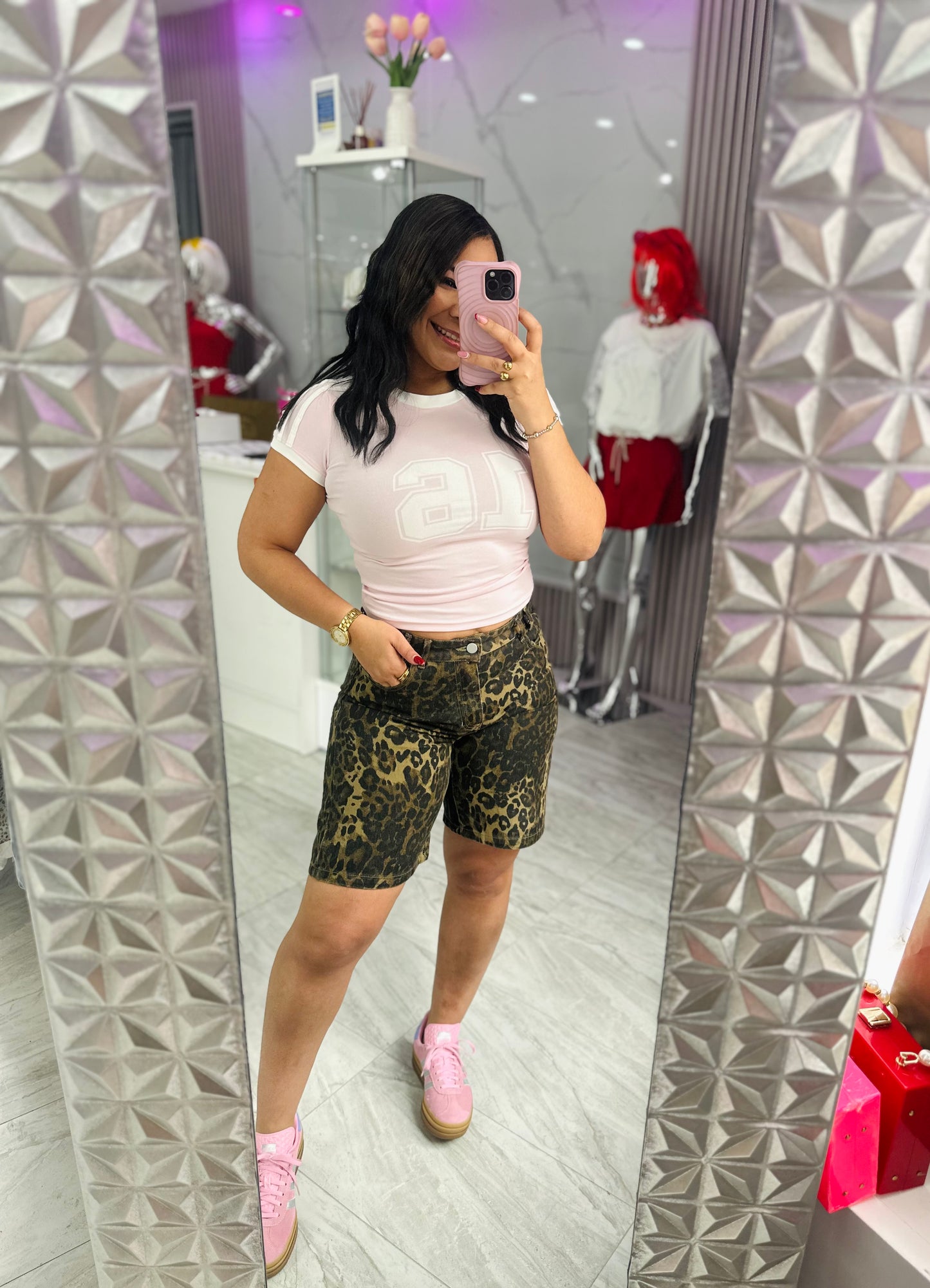 JERSEY CROP TOP PINK