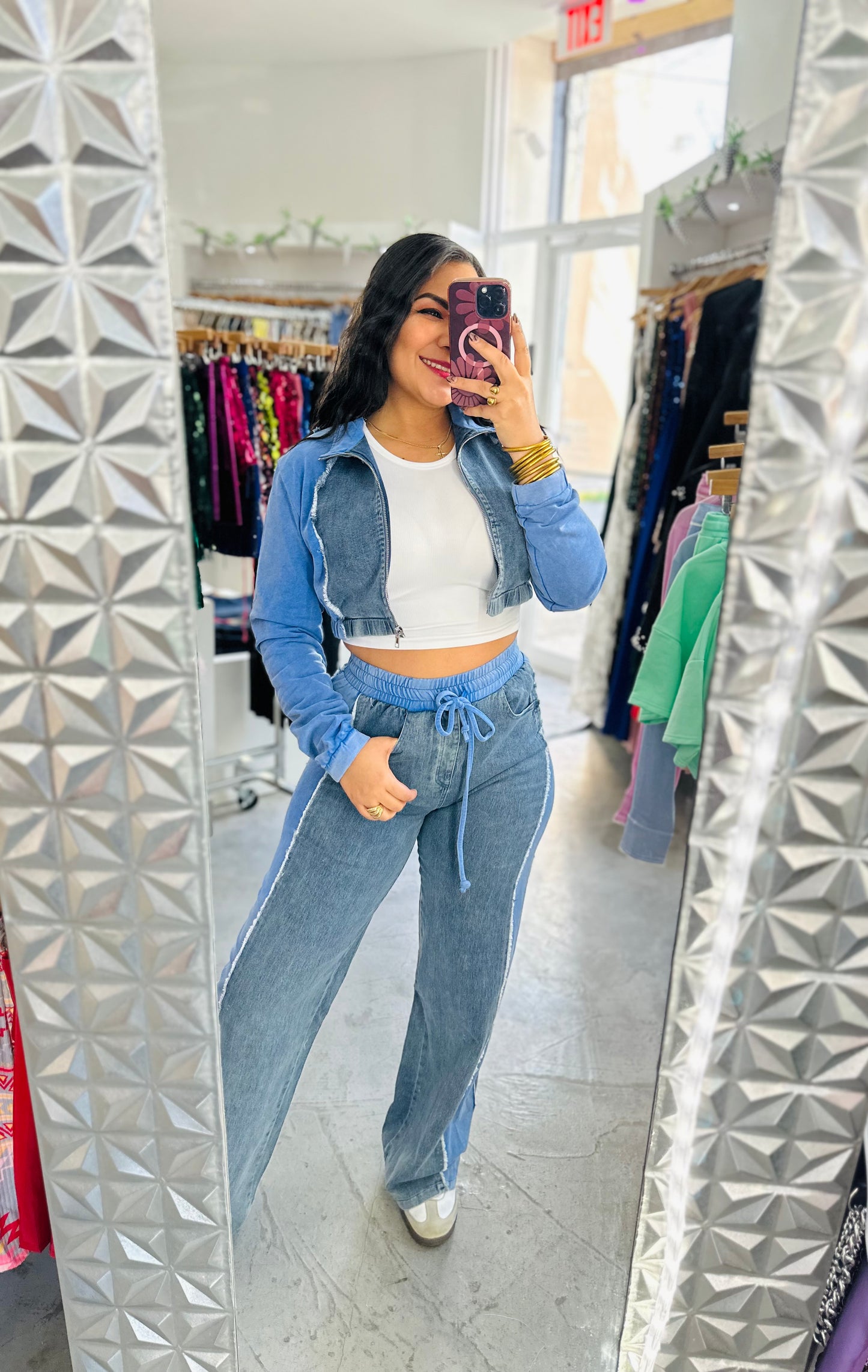 BLUE DENIM SET
