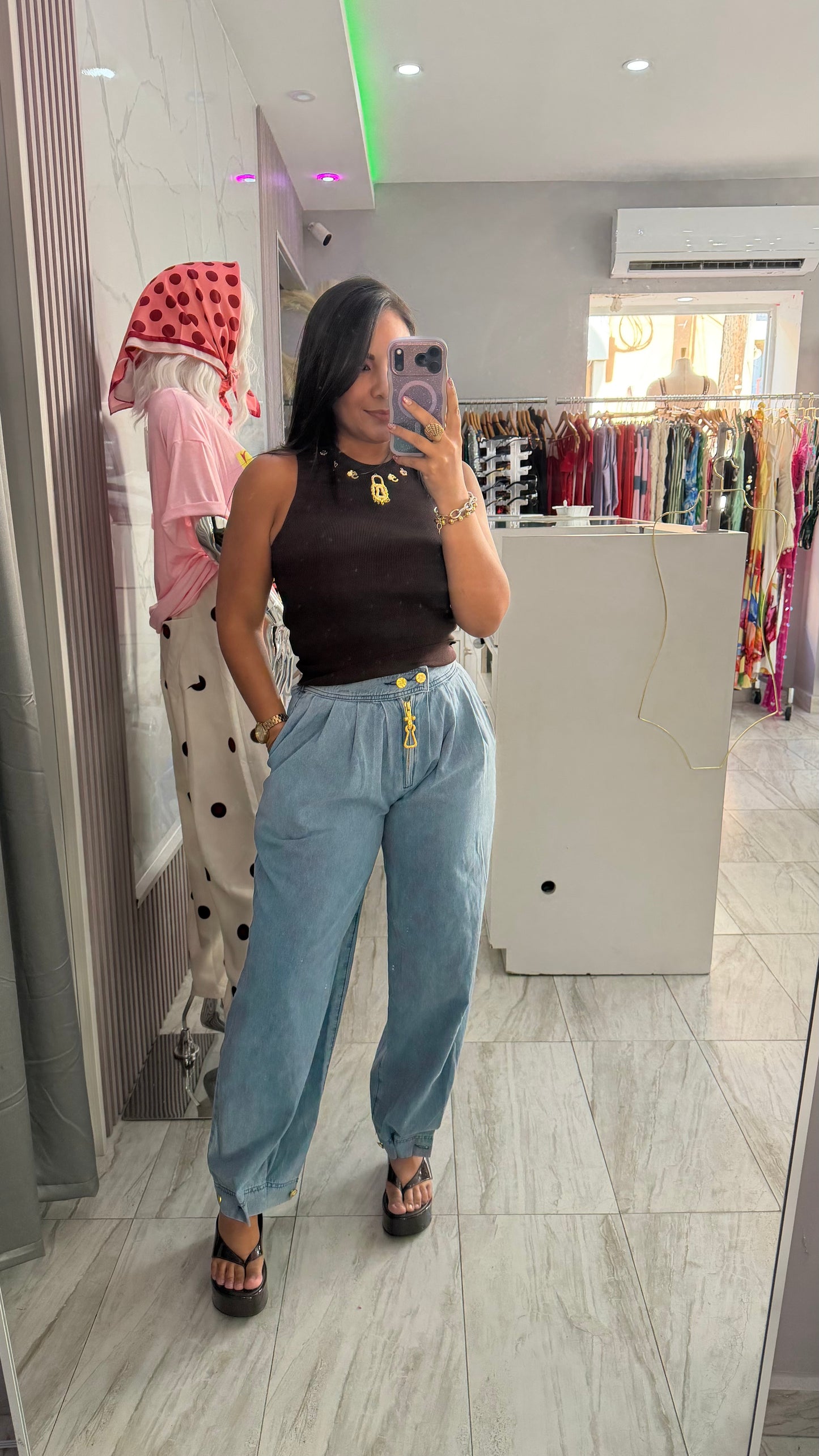 CANDADO BASIC TOP BROWN