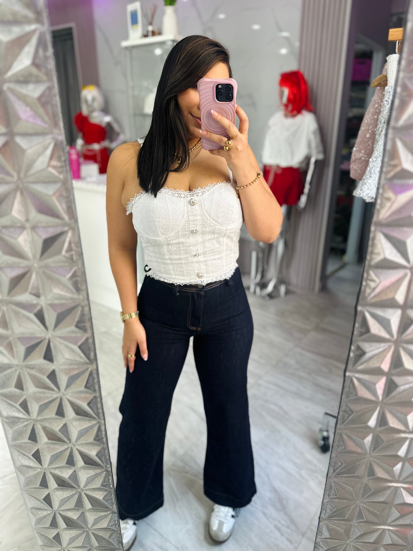 DARK DENIM JEANS