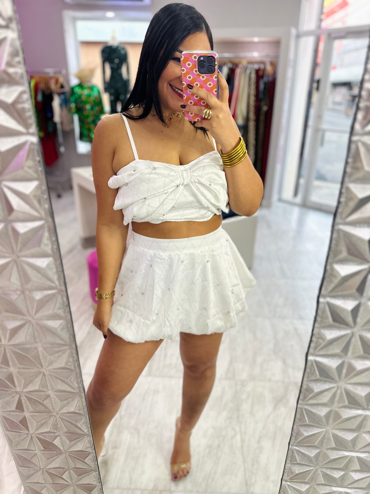 WHITE BUBBLE SET