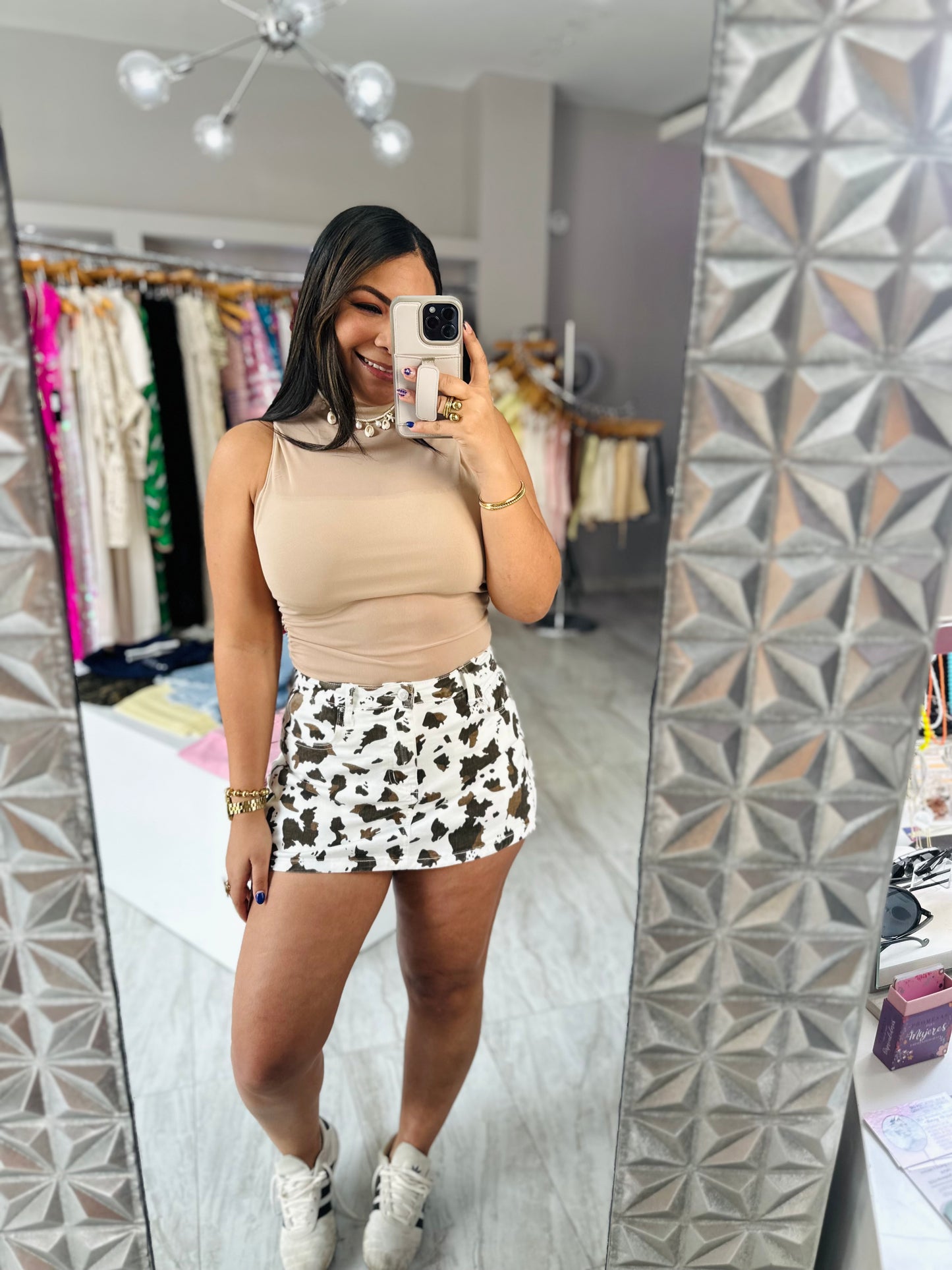 VAQUITA PRINT SKORT