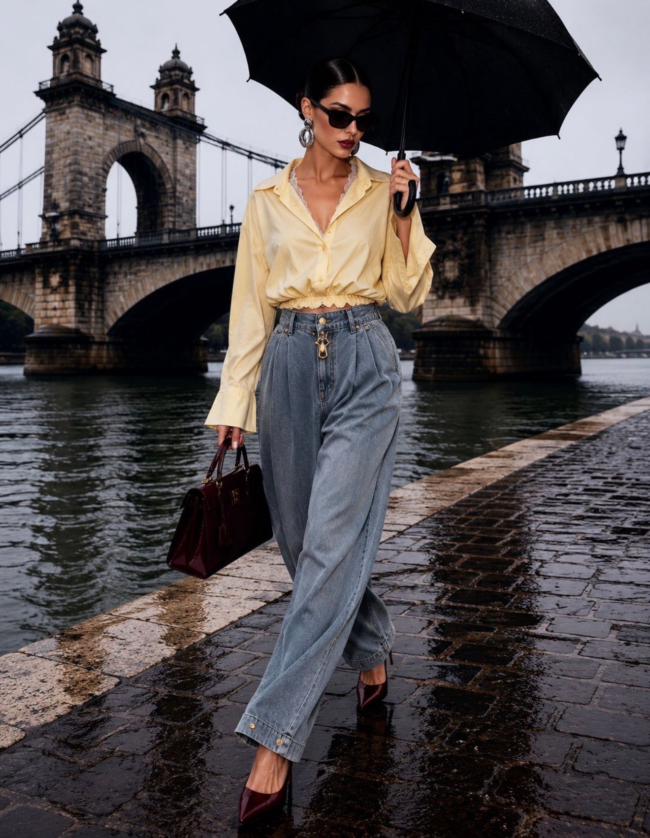 MELINA DOBLE TOP YELLOW SHIRT