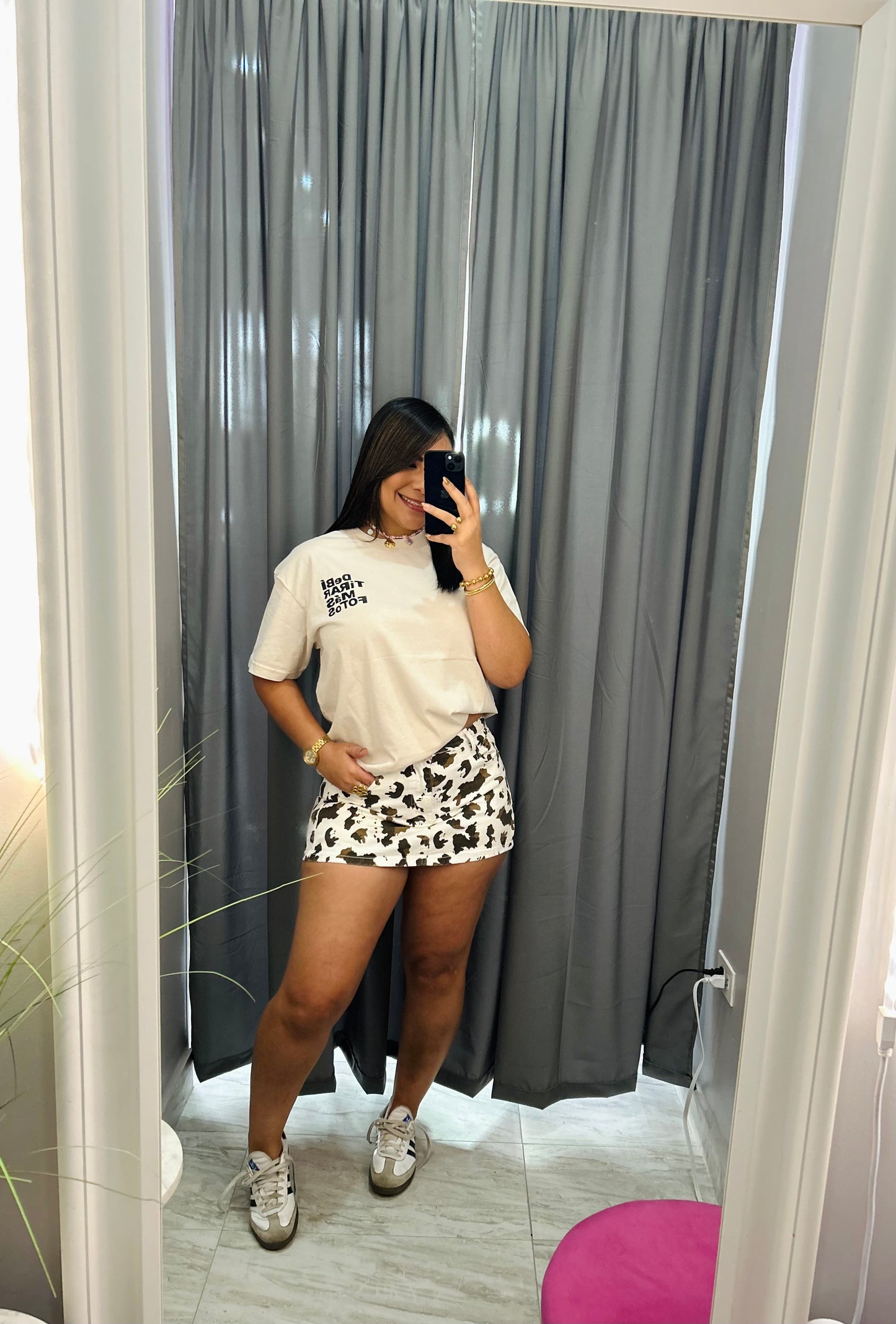 VAQUITA PRINT SKORT