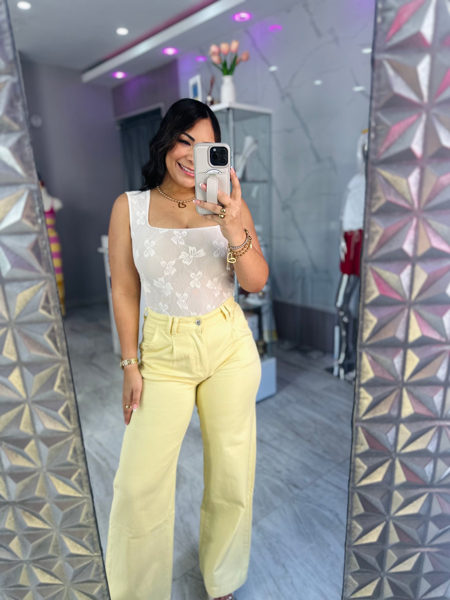 YELLOW LONG PANT