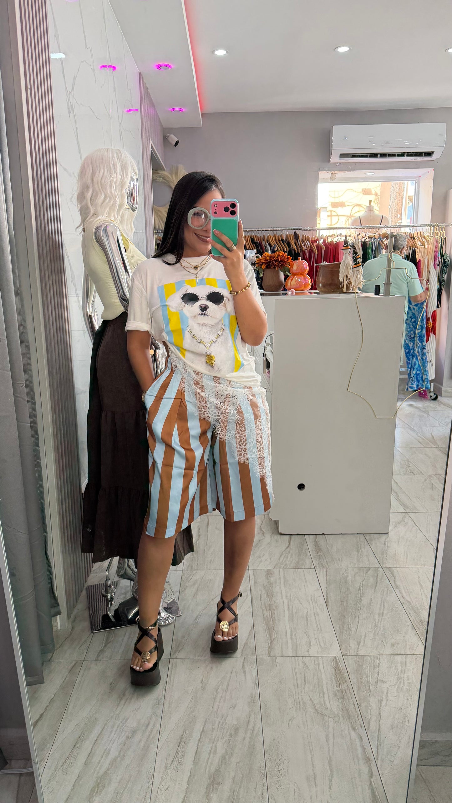 PAOLO SHITZU TOP (viene con pañoleta)