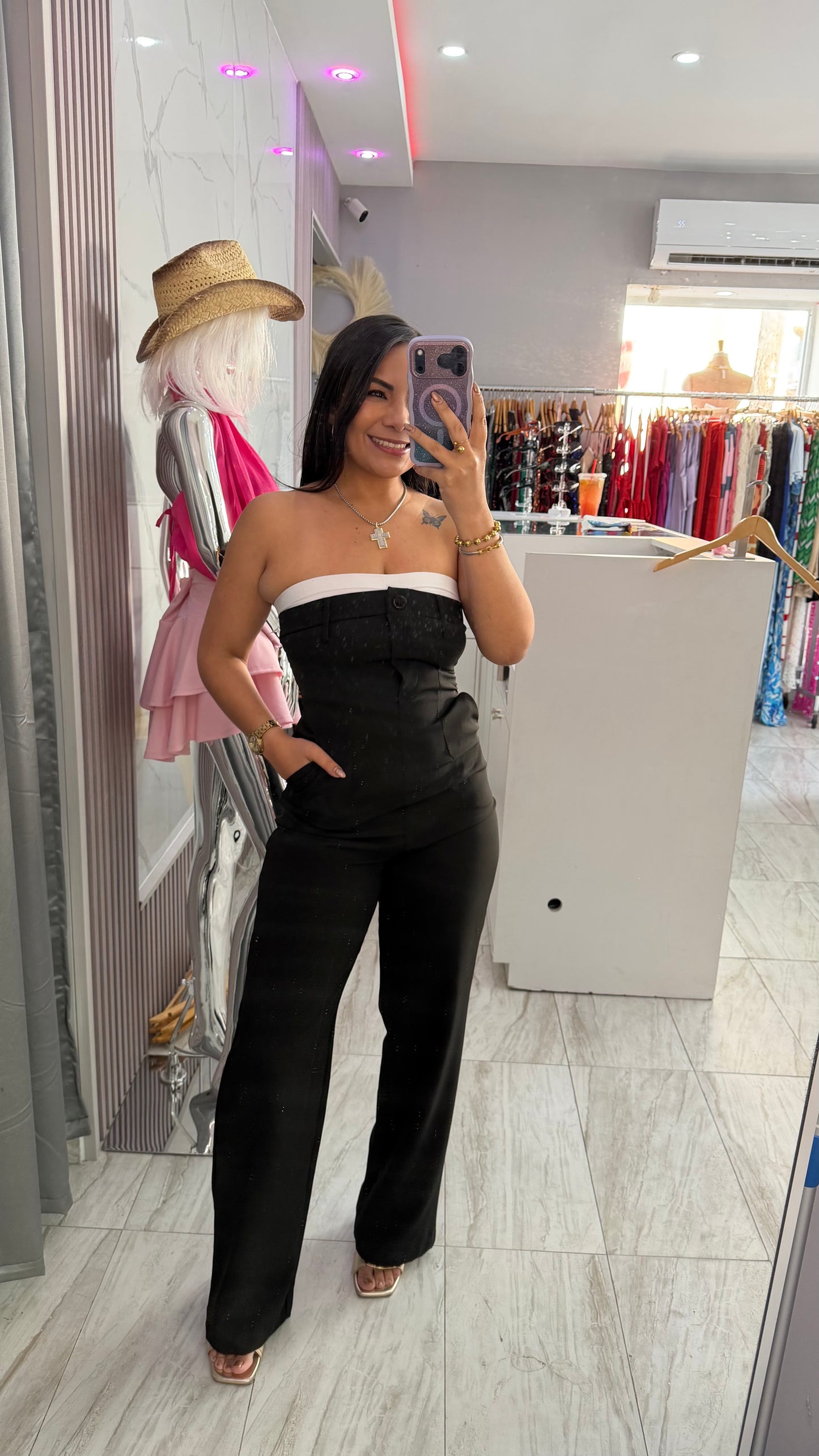 VERONICA BLACK JUMPSUIT