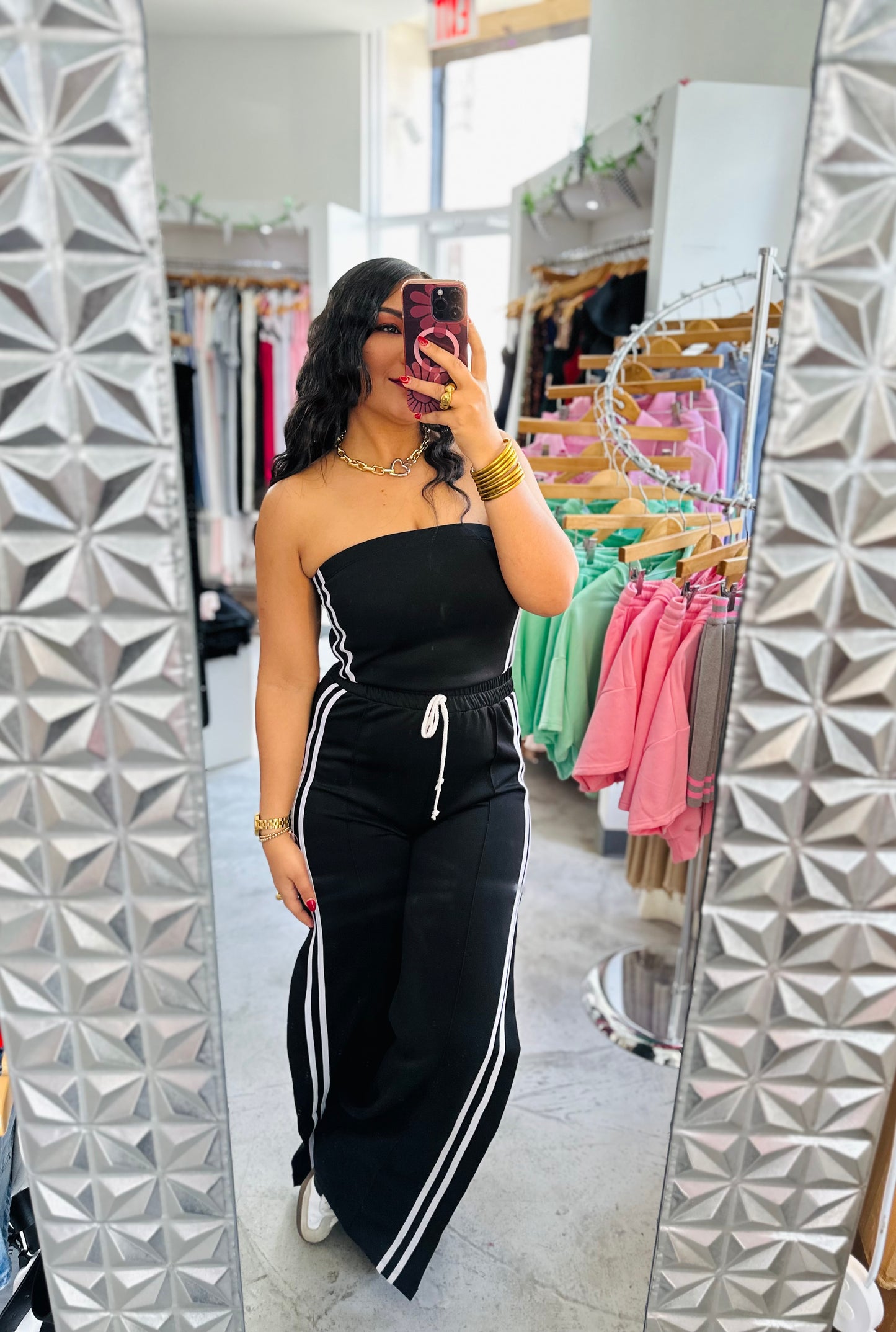 STRIPLE JUMPSUIT