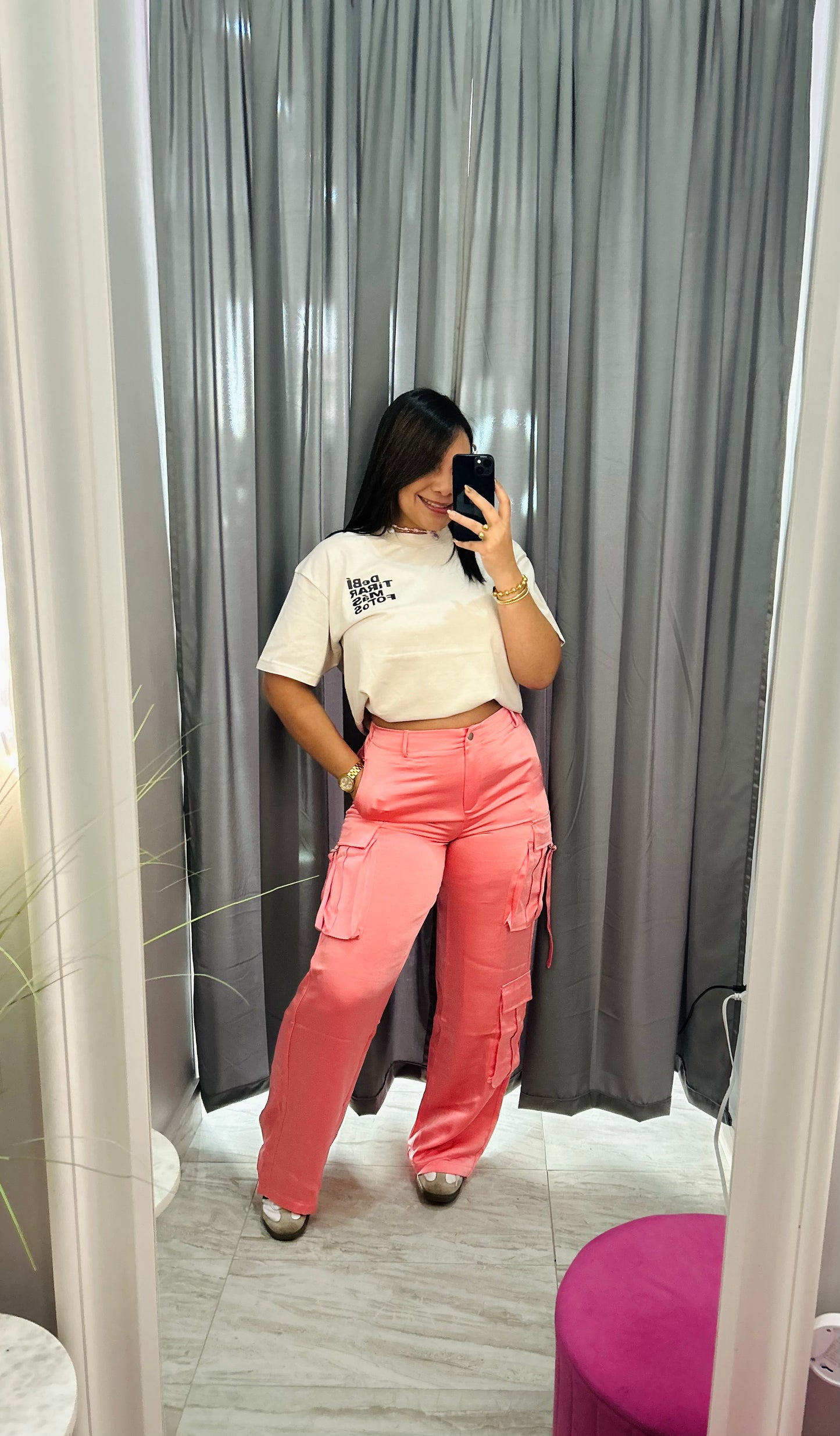 CORAL SATIN CARGO