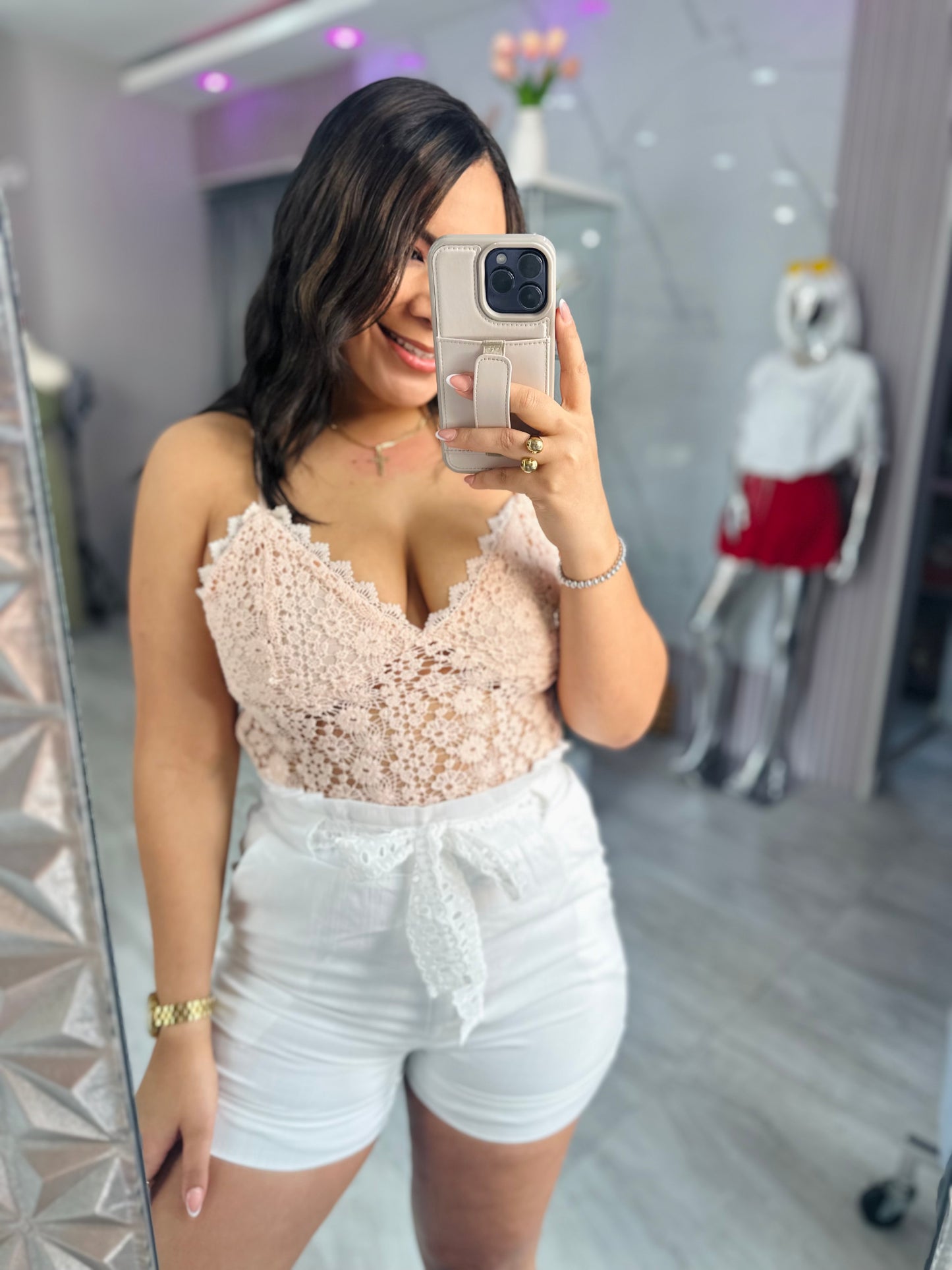 BLUSH COLOR BODYSUIT