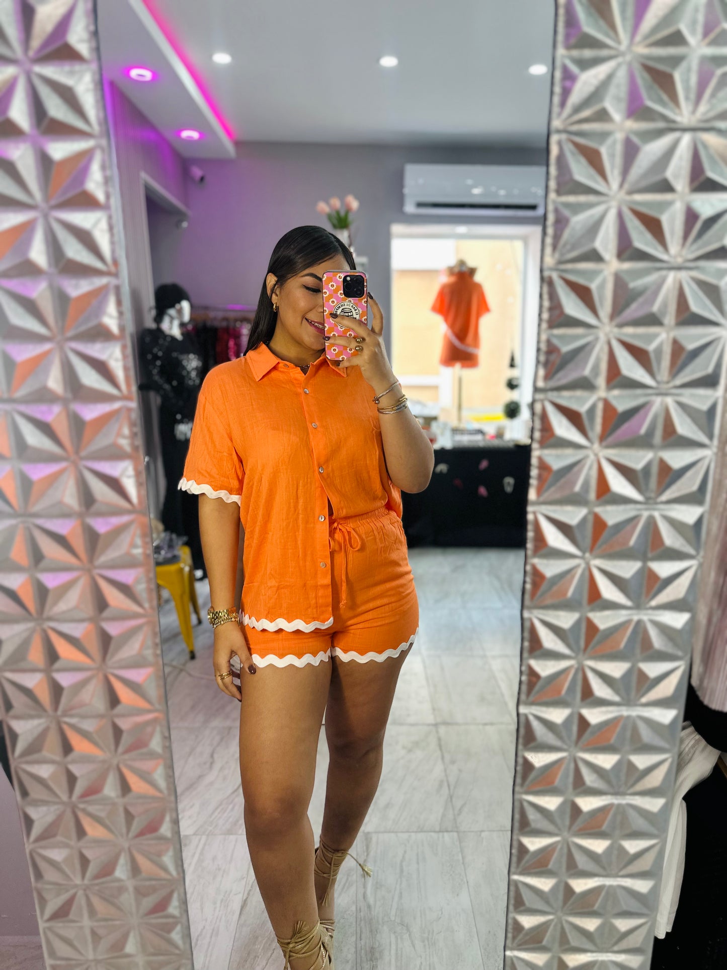 ORANGE SPRING SET