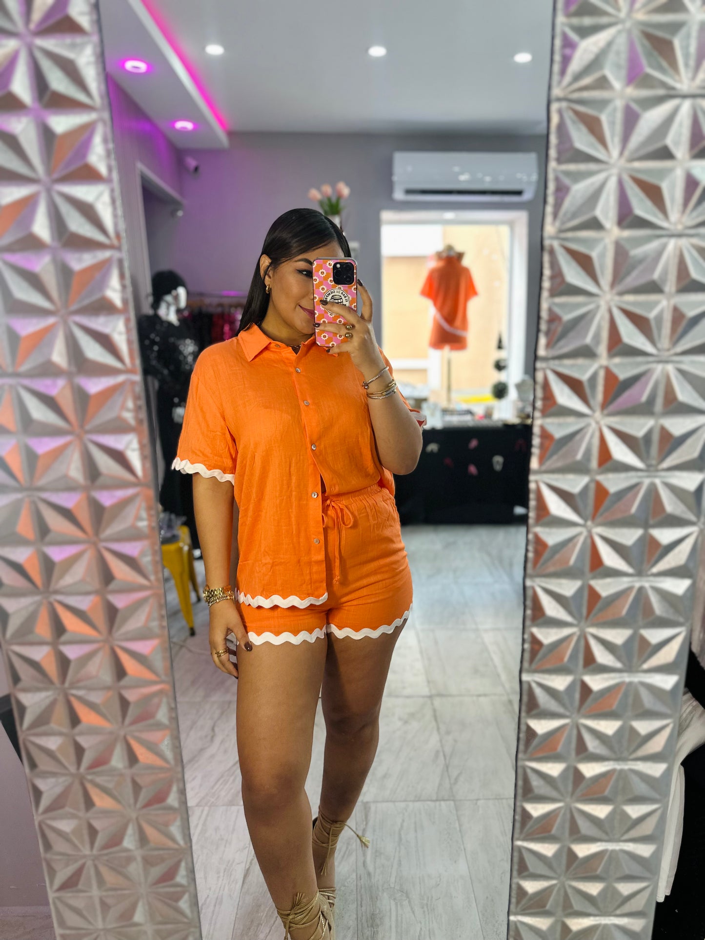 ORANGE SPRING SET