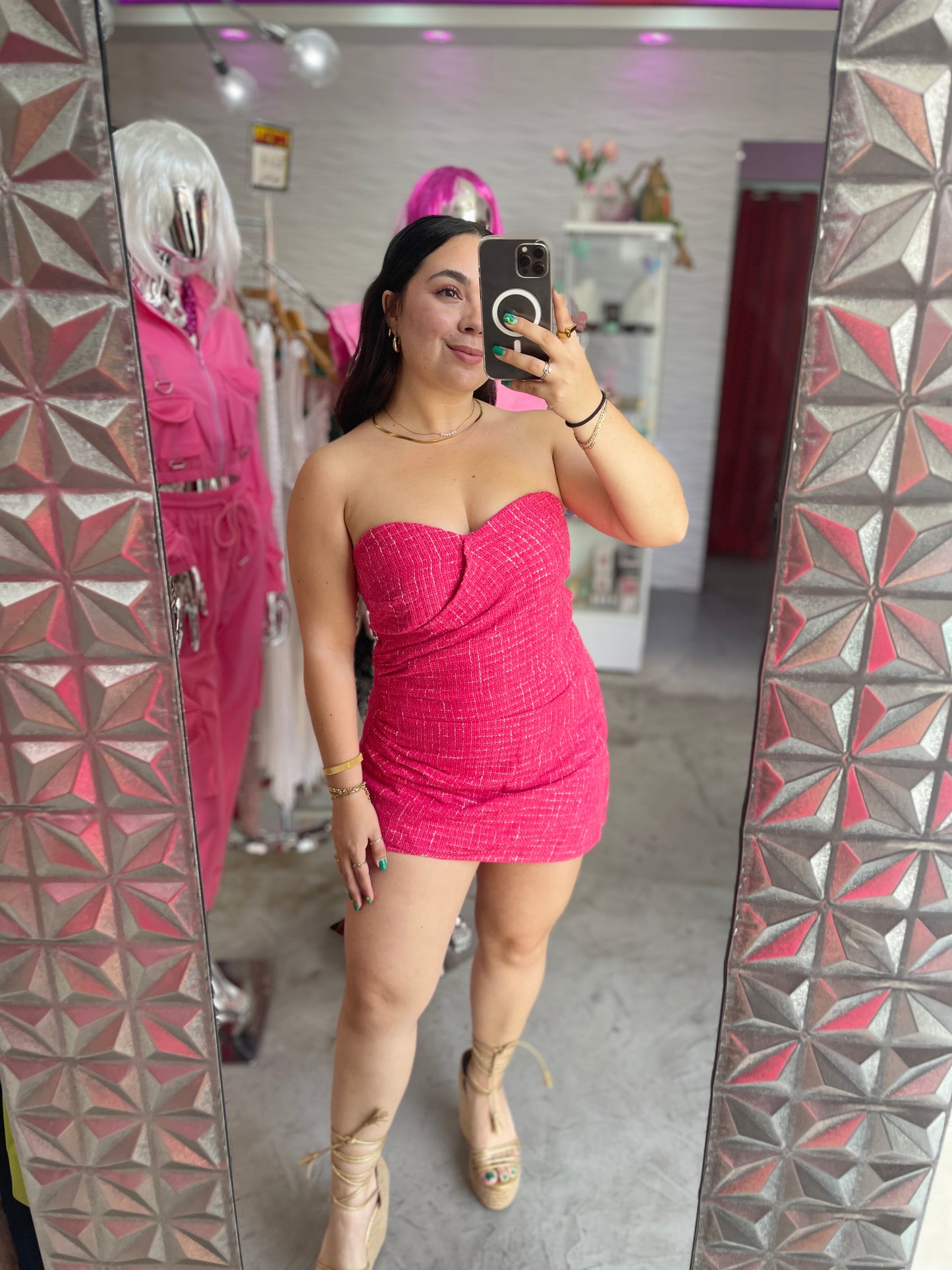 Barbie Fucsia Romper