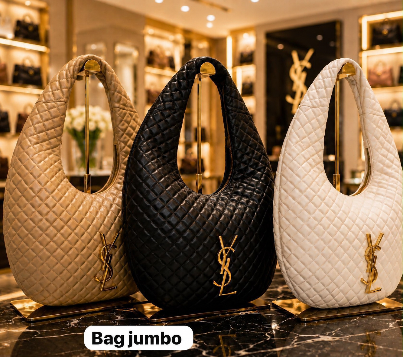 YSL Jumbo Hobo Bag
