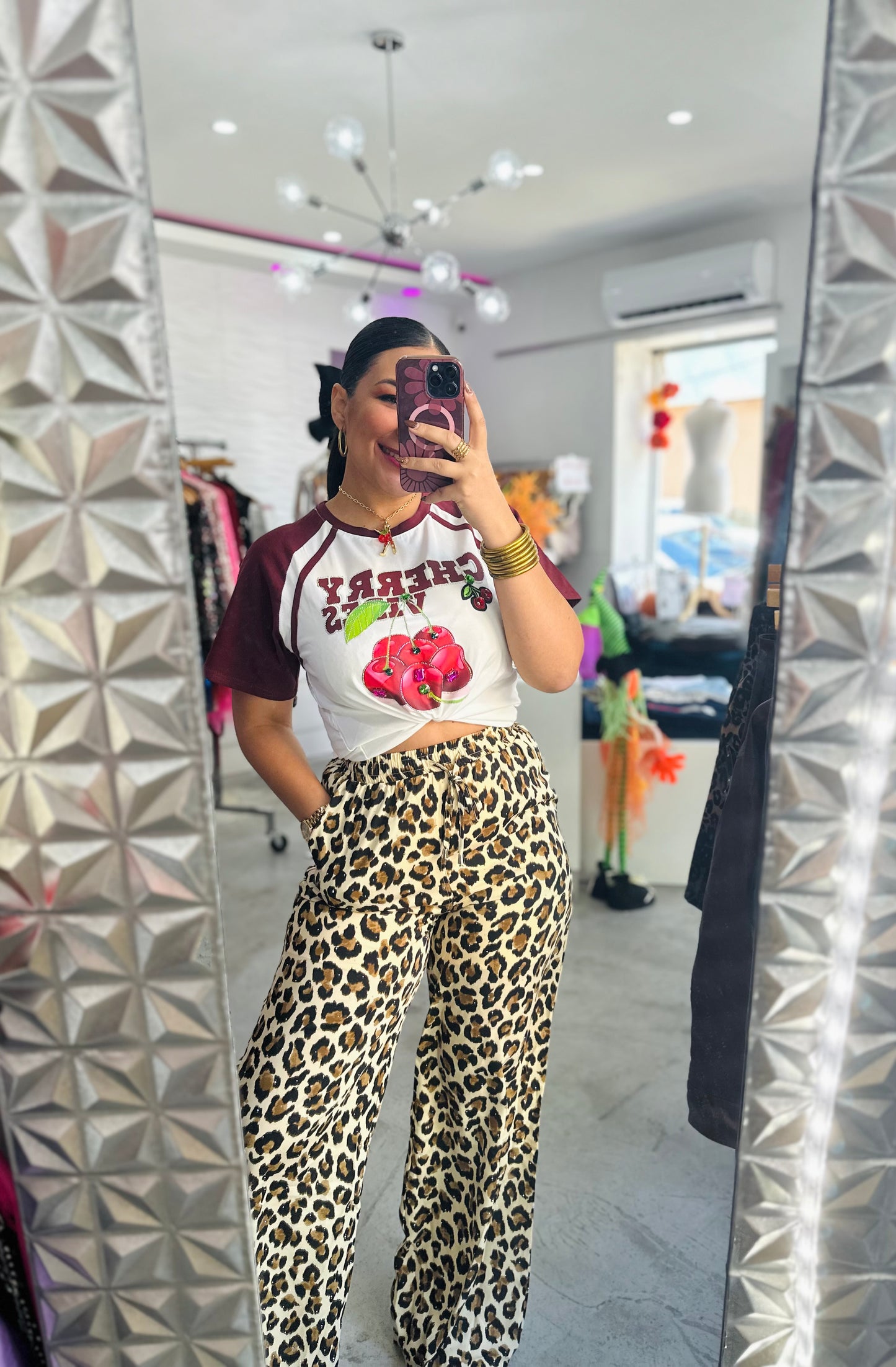 LEOPARD PANTS 🍒🐆❤️