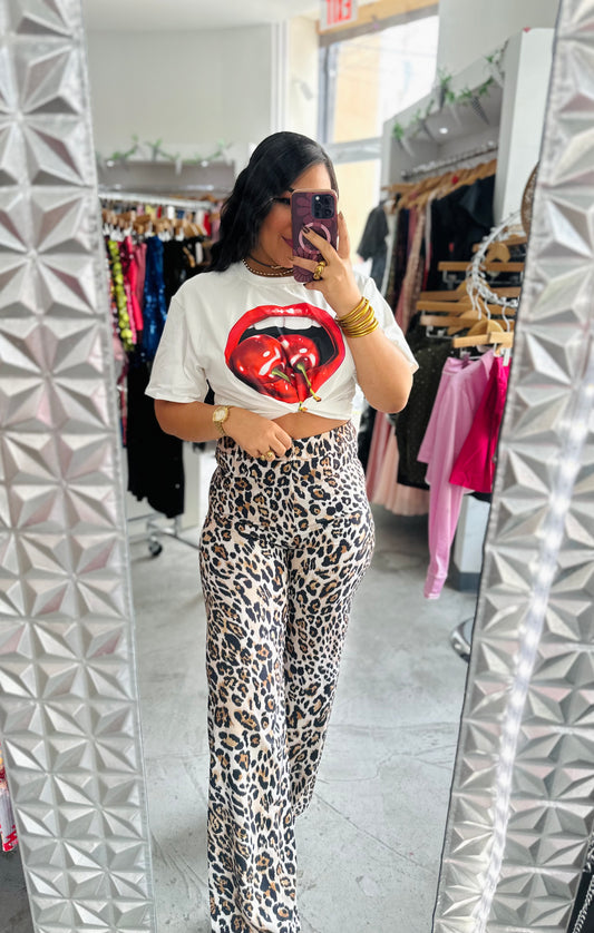 LEOPARD PANTS