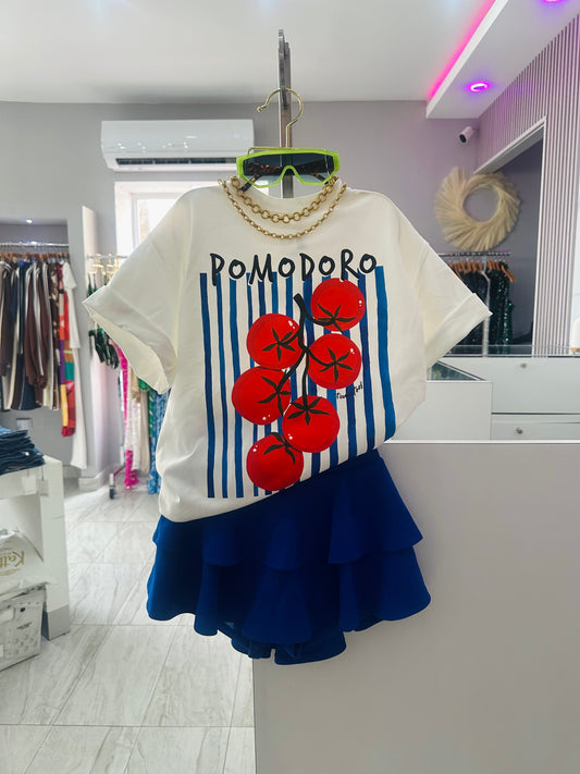 AZUL PEPSI SKORT