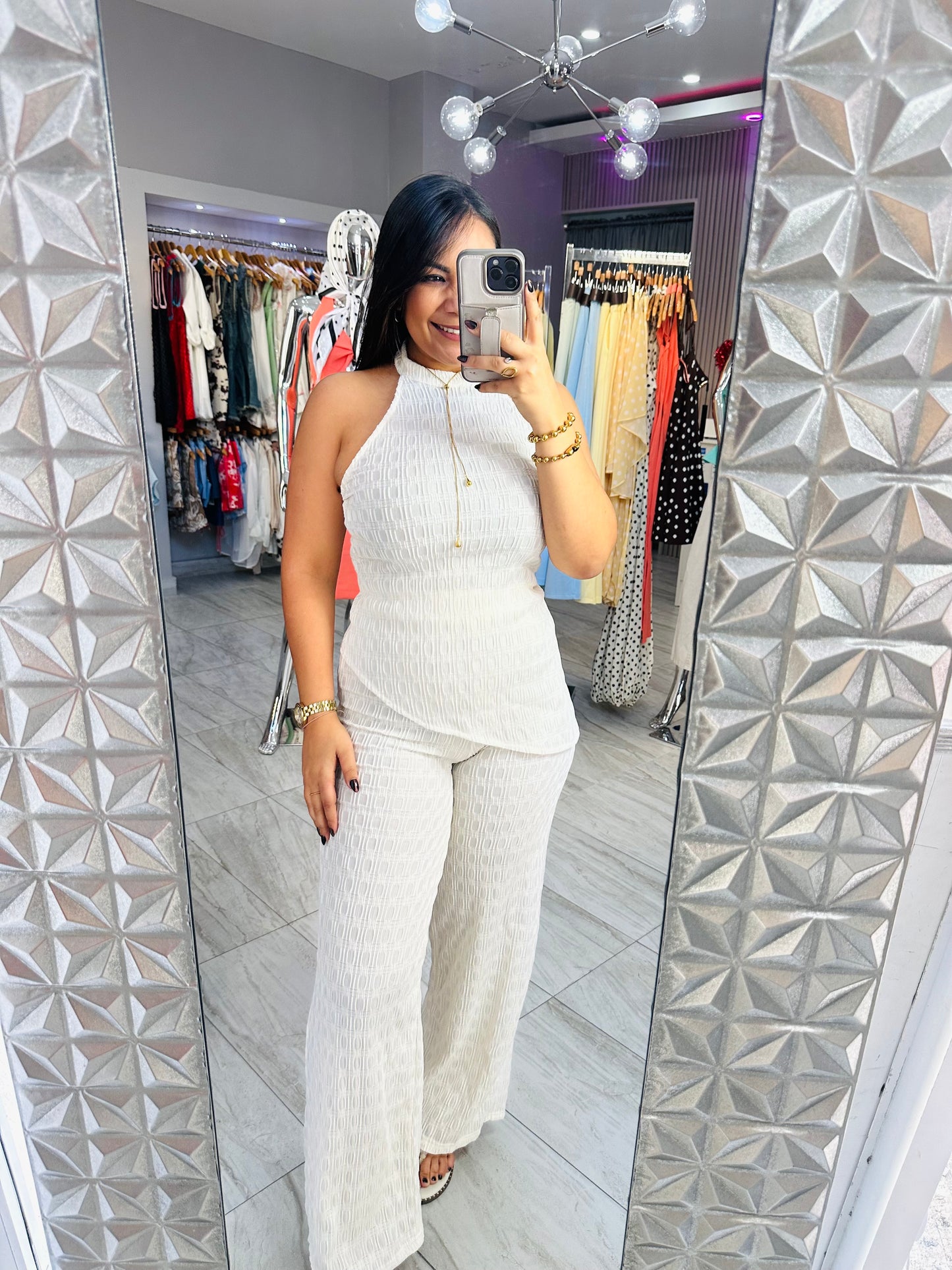 BLANCO HUESO SET