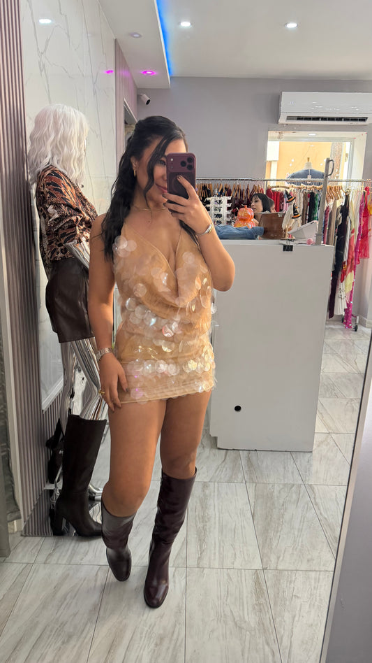 ROSEGOLD SEQUIN SET