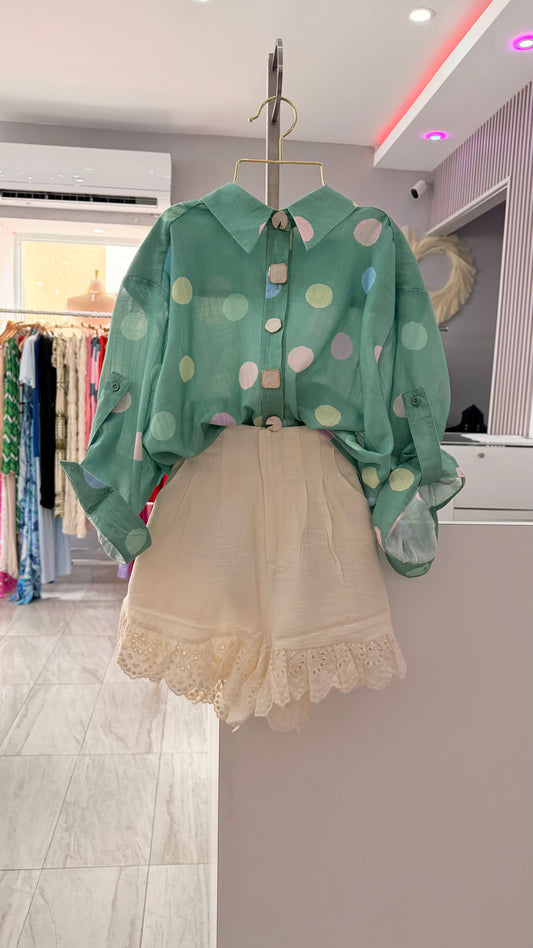 DOLLS TAUPE SHORT