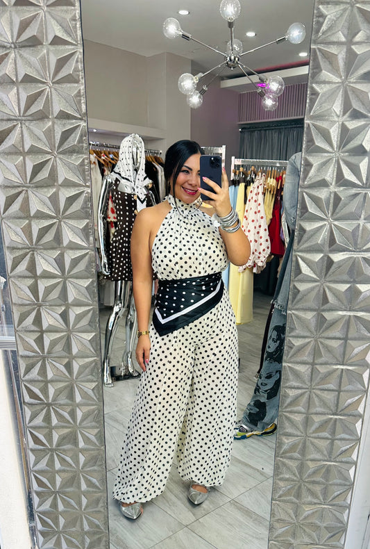 POLKA DOTS JUMPSUIT