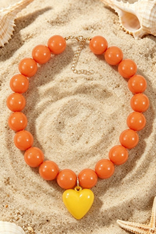 BOHO POLKA NECKLACE VARIOS COLORES