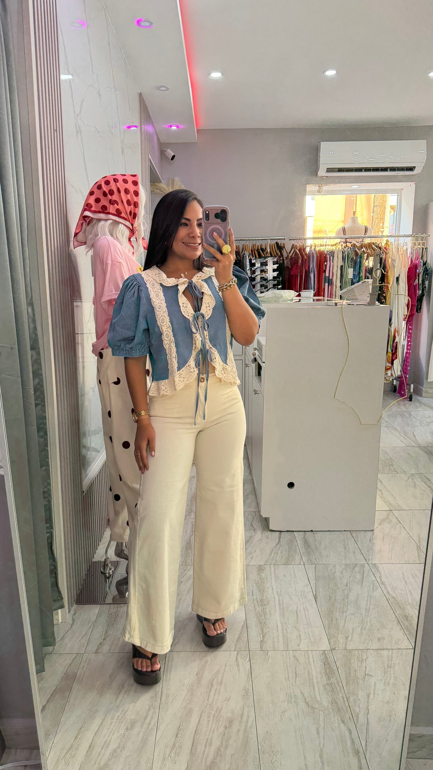 BONEWHITE PANTS
