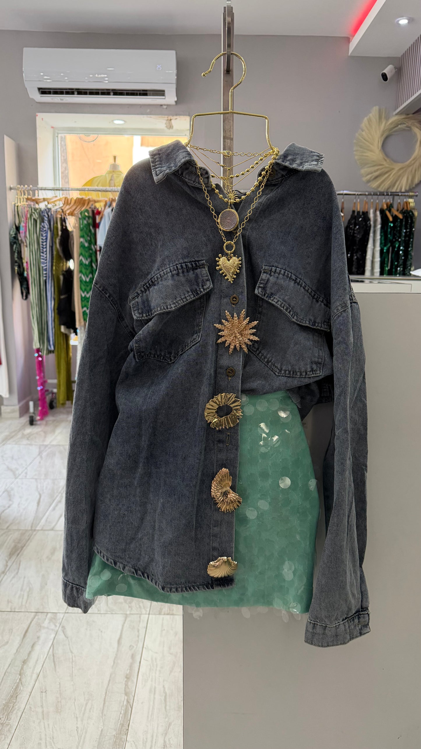 DENIM BUTTONDOWN SHIRT (CAMISA)