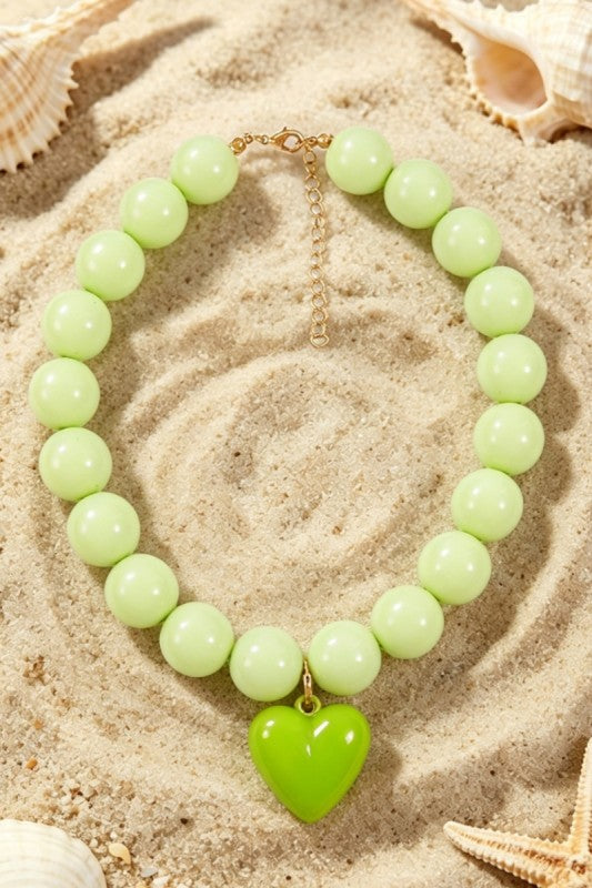 BOHO POLKA NECKLACE VARIOS COLORES