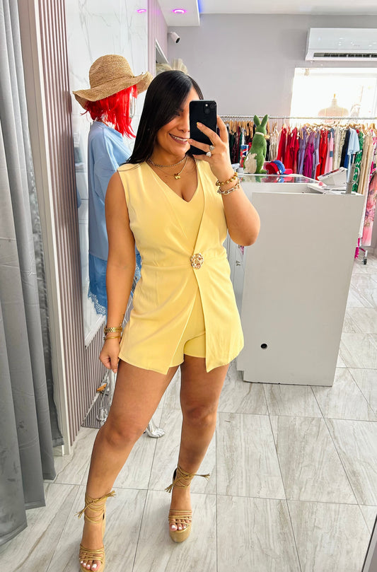 ELEGANT ROMPER YELLOW