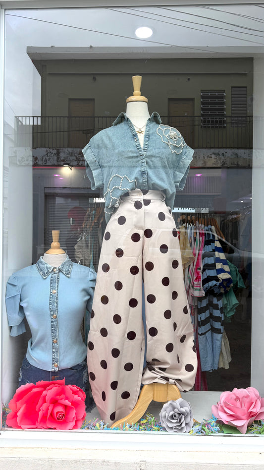 AMIRA DENIM SHIRT