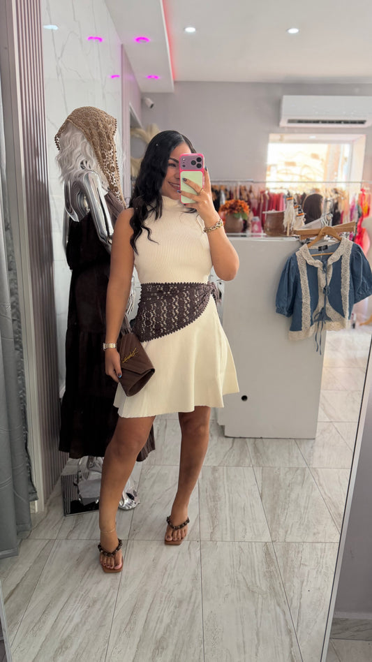 AUTUMN CREAM DRESS