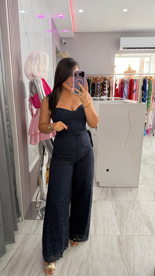 ELEGANT NAVY JUMPSUIT