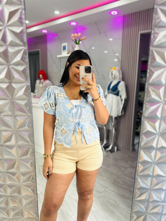 TAUPE NYLON SHORT
