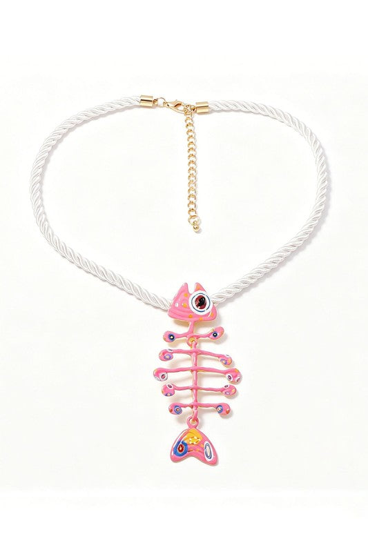 FISH PENDANT NECKLACE