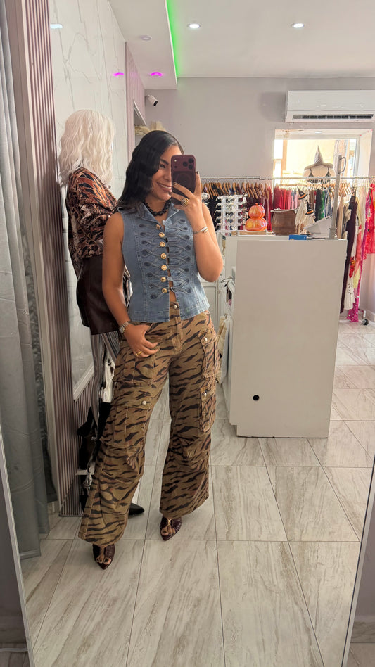 NAPOLEON DENIM TOP