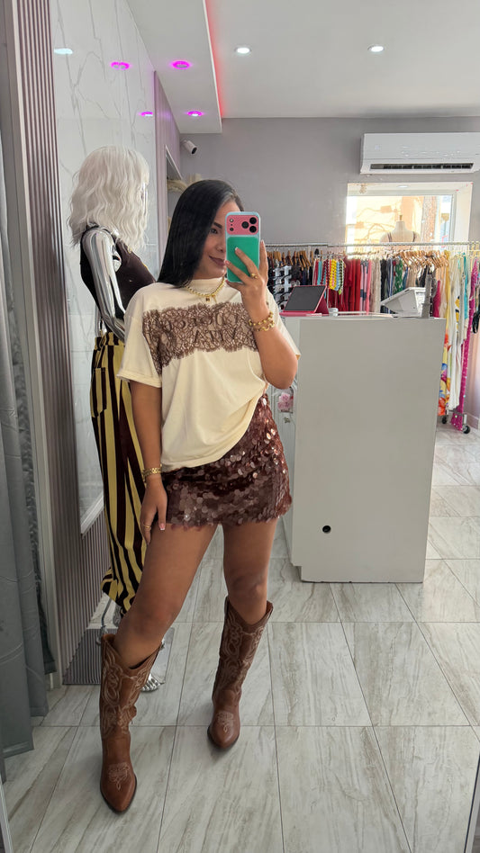 DOLCE VITA LACE TOP