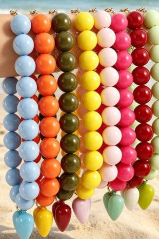 BOHO POLKA NECKLACE VARIOS COLORES