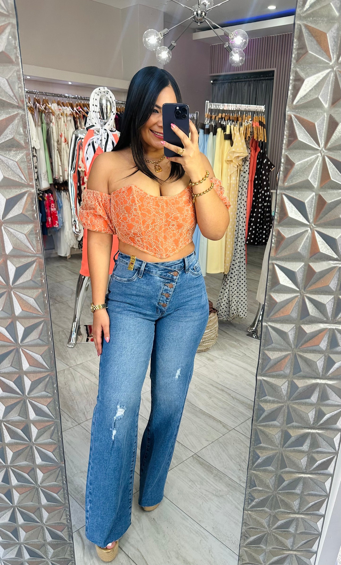 VIBRANT ASIMETRIC JEANS