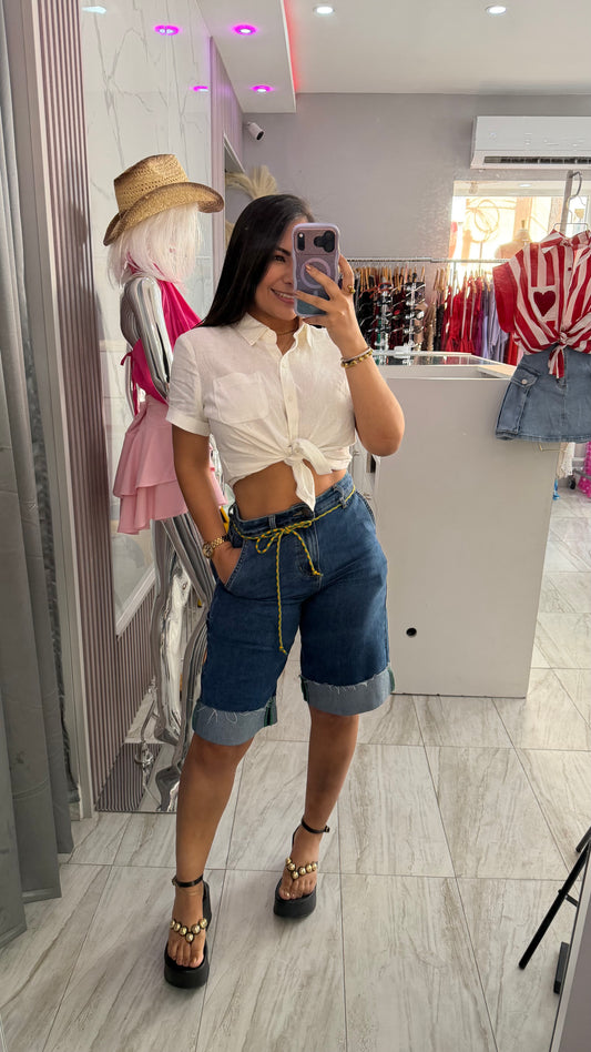 VIBRANT BERMUDA PANT