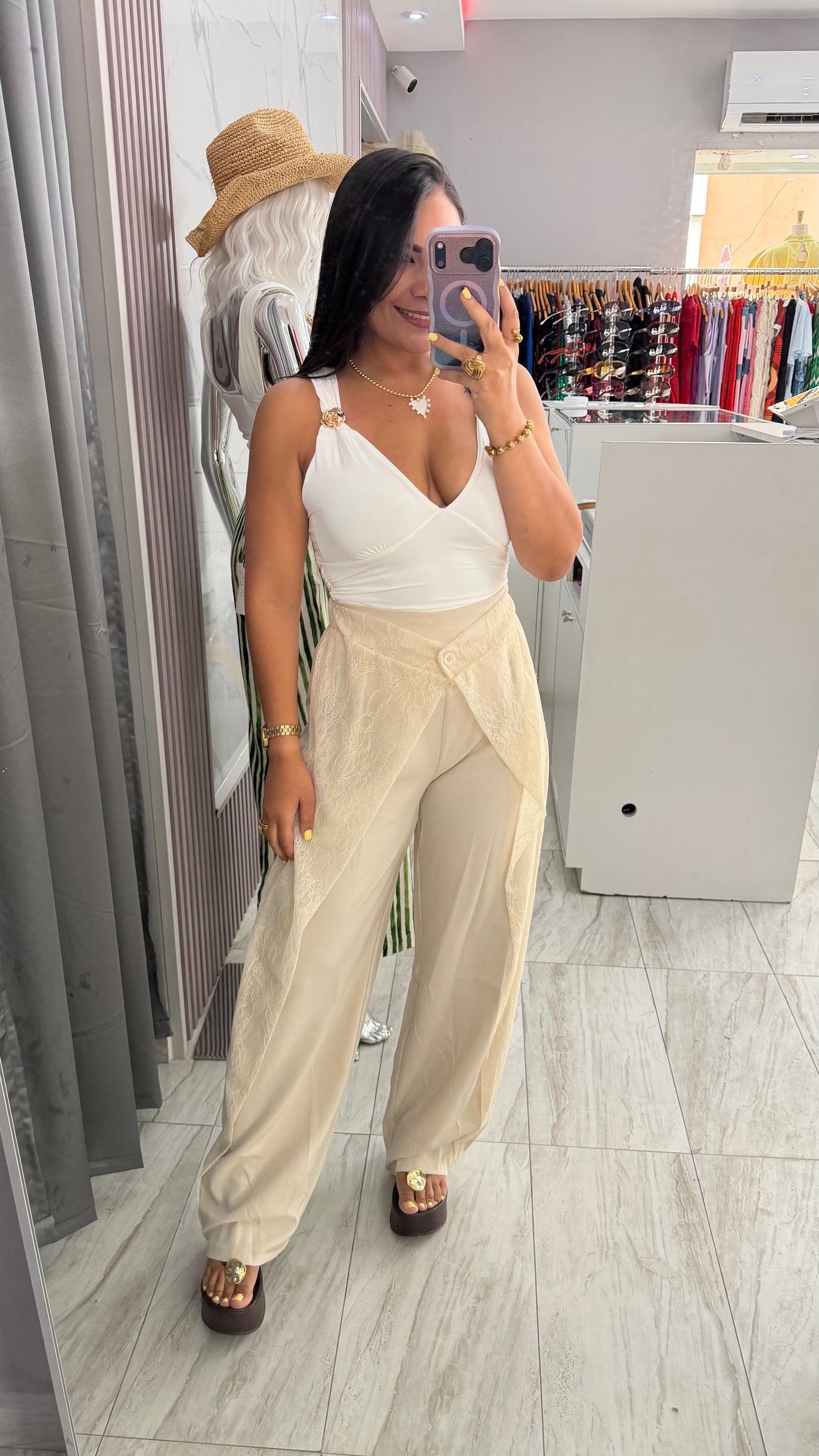 ISABELLA CREAM PANT