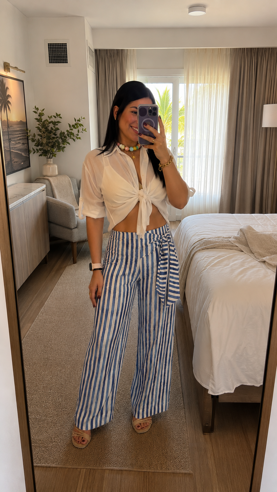 PUNTA CANA BLUE PANTS